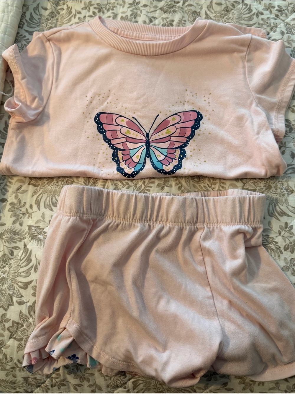 3 pairs of girls pajamas size 10/12